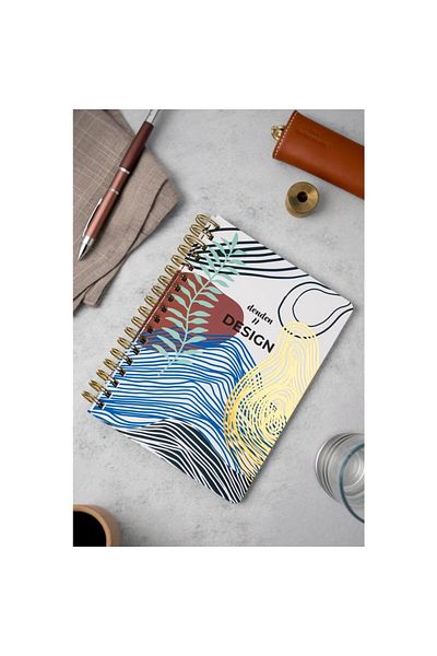 denden Redactar White 17X24 Line Notebook