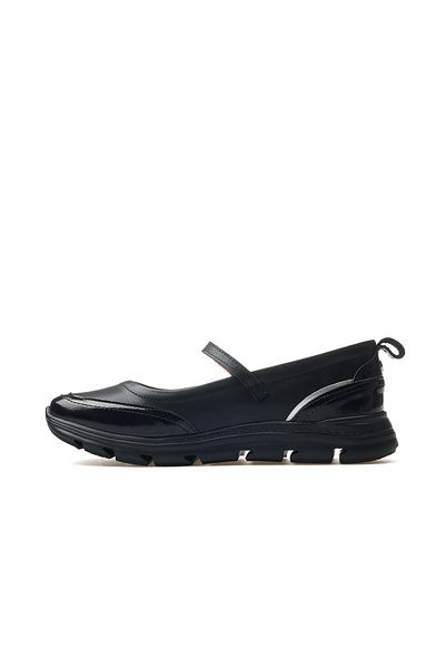 Mammamia Women's Daily Ballerinas 25Y D25Ya-750 Z Black Patent Leather