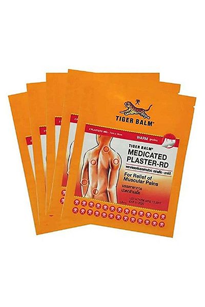 Tiger Balm عبوة من 5 ضمادات دافئة لتخفيف الألم