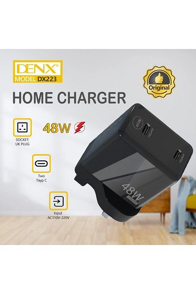 Denx رأس شاحن DX223 48 واط
