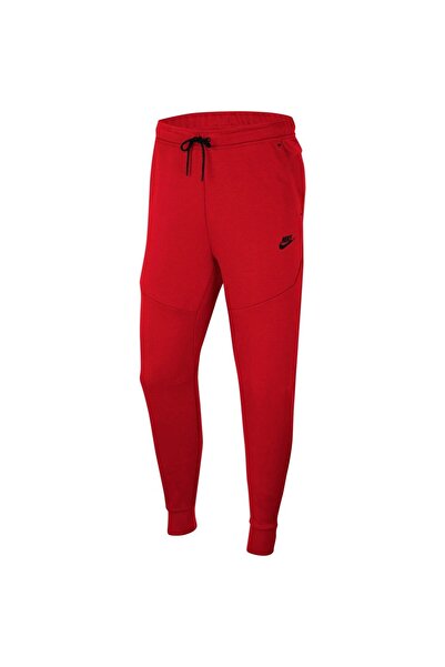Nike M Nsw Tch Flc Jggr Erkek Kırmızı Eşofman Altı - CU4495-657