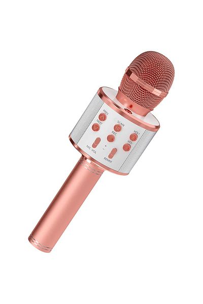 Generic Microphone for Singing, Wireless Bluetooth Karaoke for Adults, Portable Handheld Karaoke Machine