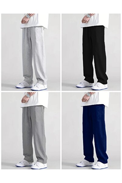 THE WHITE Pantaloni de trening sezonieri cu croială lejeră, pachet compact de...