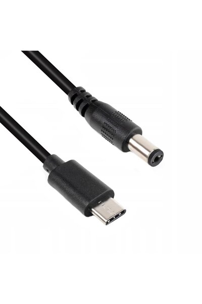 Powermaster PM-23883 TYPE-C TO 5.5X2.5Mm 1 Metre Güç Kablosu