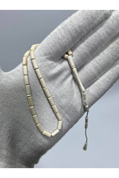 Hasyılmaz Kesme Fildişi Tesbih 5,67 Gram - Koleksiyonluk Fil Dişi Tespih