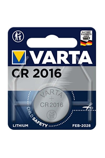 Varta Lithium CR2016 3V Tekli Pil