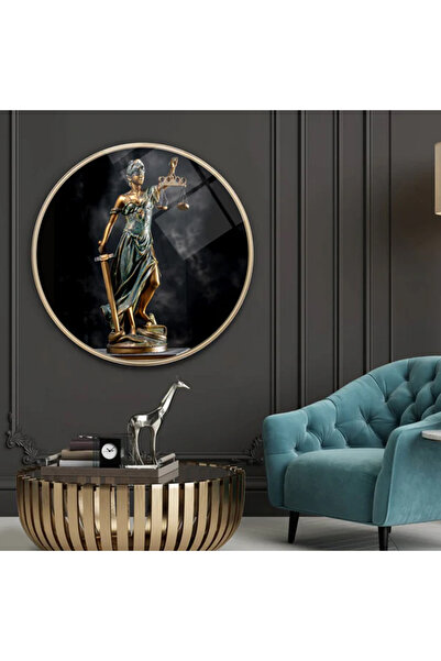 TAULART MODERAN NEKIDAŠAN LUKSUZNI OKRUGLI STAKLENI STOL ZA PRAVNIČKU KANCELA...