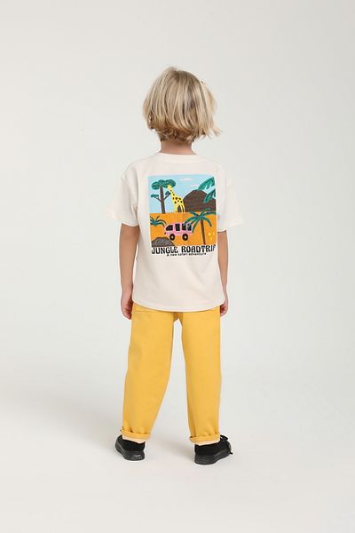 Marka Sensin Kids Jack Lions Boys Custom Safari Printed T-Shirt