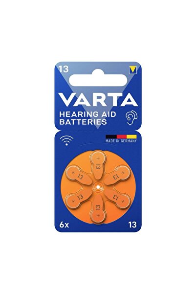 Varta 13 No Kulaklık Pili (6LI PAKET)