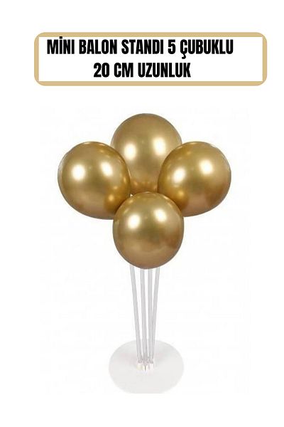 pellure Mini Balloon Stand 4Pcs Easy Installation for Party and Birthday