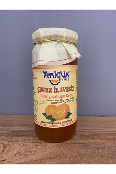 R.GÜLTEKİN YENİGÜN ŞEKER İLAVESİZ TURUNÇ KABUĞU REÇELİ 290 GR