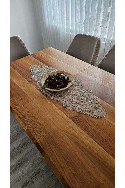 ZESA HOME Tül Güpürlü Desnli Şık Renk Renk Runner