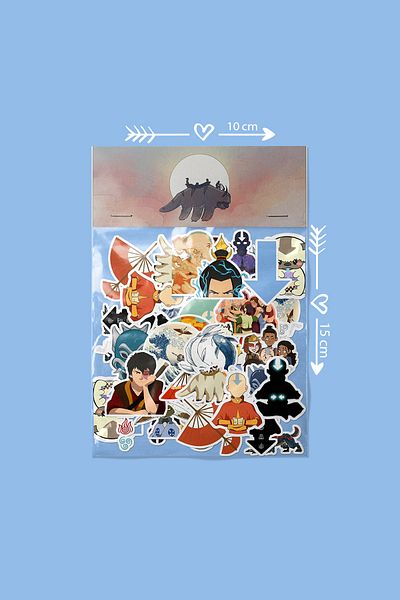 dadi ramba Avatar Bullet Journal - Agenda - Planner - Notebook - Laptop Sticker Sticker - Sticker Pack