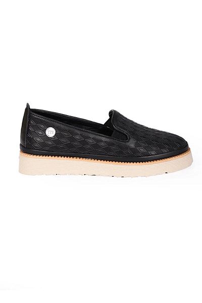 Mammamia D25Ya-690 Women's Leather Casual Shoes