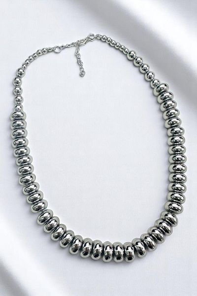 PETEK AKSESUAR Metalized Flat Ball Pendant