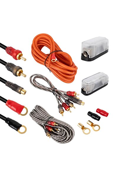 Powermaster G-506D 8 Ga Amplifier Cable Set 25382