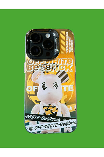 OFF WHITE Husa telefon compatibila cu Iphone 14, Off-White Be@Brichk