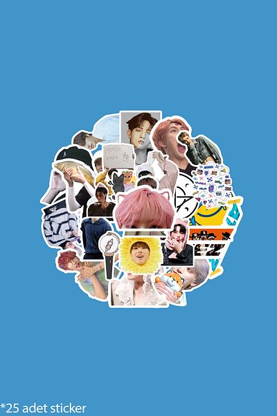 dadi ramba ATEEZ KPOP Bullet Journal - Agenda - Planner - Notebook - Laptop Label Sticker - Sticker pack