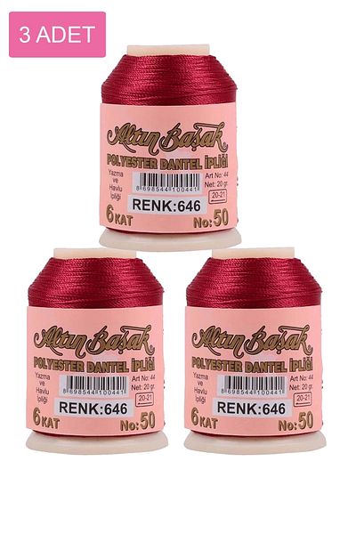 Royaleks 3 Pieces of Gold Spike Strings with 20 gr Lace and Needlework Detail - Royaleks - No: 646