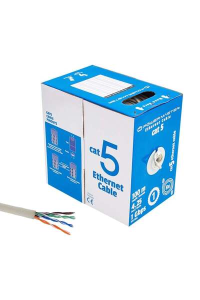 Powermaster Cat5 100 Metre Ethernet Network Kablosu