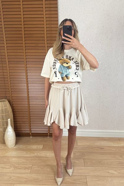 Mucios Μίνι φούστα Frilly