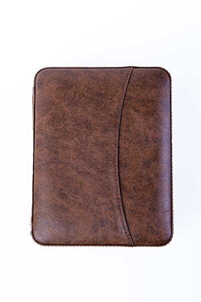 COHİBA Cohiba XL Açık Kahverengi Dahili Çakmak Deri Puro Taşıma Çantası & Sey...