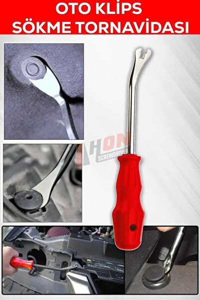 Hon Oto Döşeme Klips-trım Sökme Aparatı Klips Sökme Tornavida