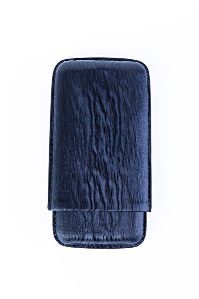 COHİBA Cohiba Siyah Üçlü Deri Puro Kılıfı