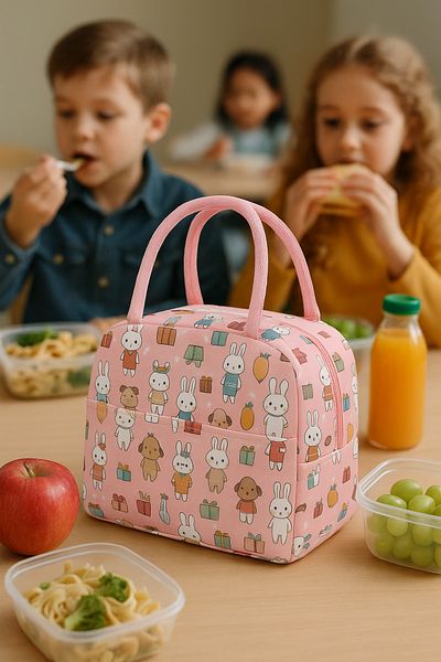 SürLaz Children's Lunchbox with Thermos, School Picnic Bag