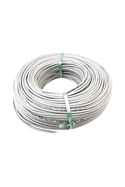 Powermaster 3 أسلاك 1 خط 1 زوج 100 متر كابل خط الهاتف (1*2+1*0.50)