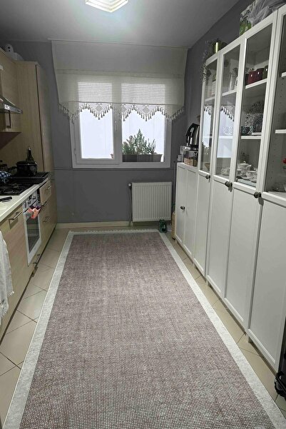 CENTER AVM Vizon Mutfak Halısı Makinede Yıkanabilir Kaymaz Taban Mutfak Halısı