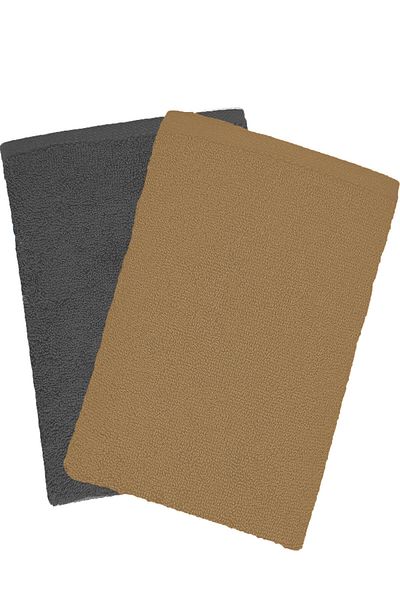 Mira Home Set of 2 Luxury Hand Face Towels 50X90 cm 100% Cotton Grammage Bejra