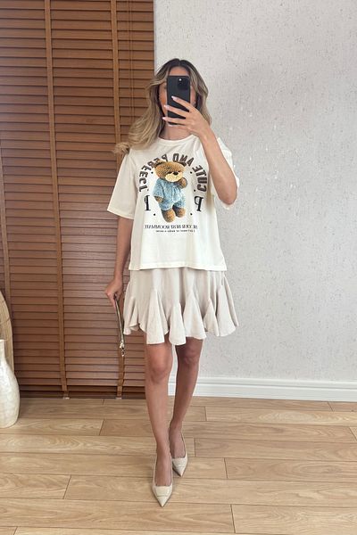 Mucios Μίνι φούστα Frilly