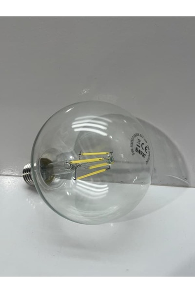 şavk Şavk Led Rustik Flamanlı Ampül Beyaz Işık 6W G95 E27 - 500557