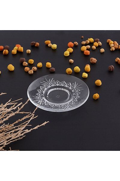 Paşabahçe Timeless Tea Plate 6 Pieces 54751