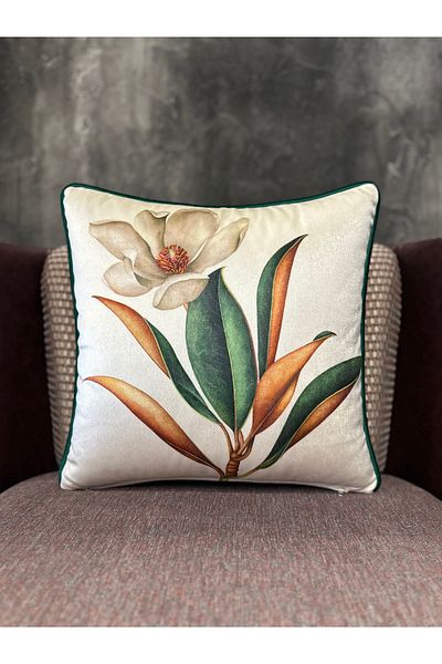 Fabricland Blend-1396 Throw Κάλυμμα Μαξιλαριού Εισαγόμενο Βελούδο