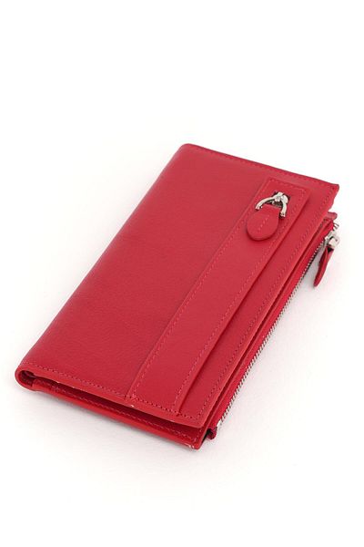 Deri Company Women's Leather Wallet Red 213505