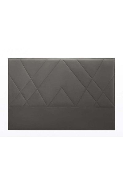 soufa dibaj H001 | Velvet headboard - Dark Grey - 140x200 cm