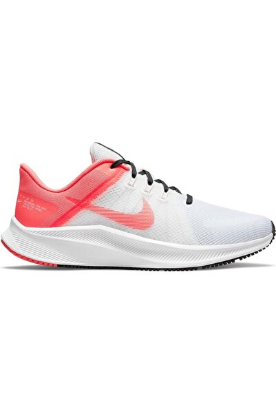 Nike Wmns Quest 4 Kadın Beyaz Koşu Ayakkabı - Da1106-102 (DAR KALIP )