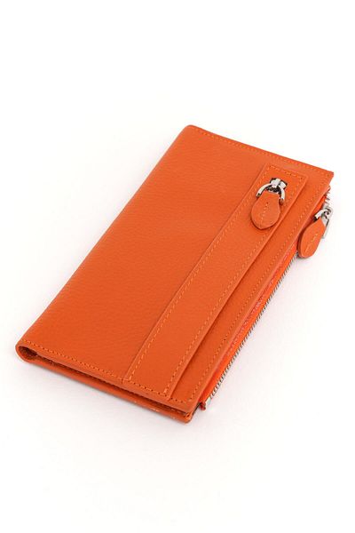 Deri Company Women's Leather Wallet Orange 213505