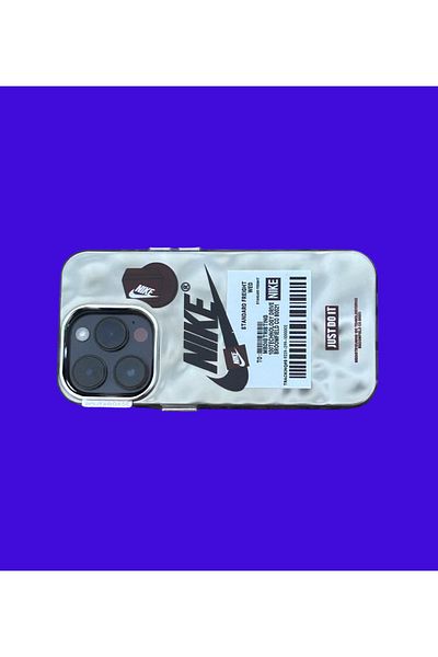 Nike Phone case compatible with Iphone 14, Nike, SILVER