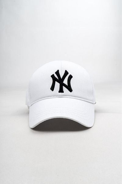 awix Αθλητικό καπέλο Unisex Ρυθμιζόμενο με Velcro στην πλάτη (ΛΕΥΚΟ.ΜΑΥΡΟ)