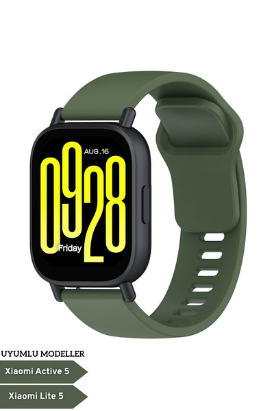 PSGT Xiaomi Redmi Watch5 Active/Lite Kordon Akıllı Saat Bileklik Kordonu Yumu...