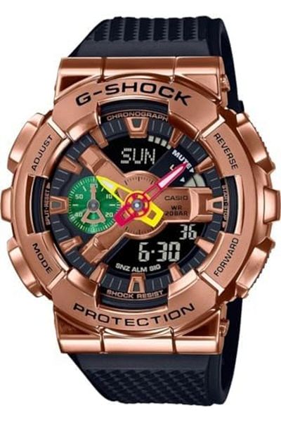 Casio Men's G-Shock Digital Analog Resin Band Watch (GM-110RH-1ADR)