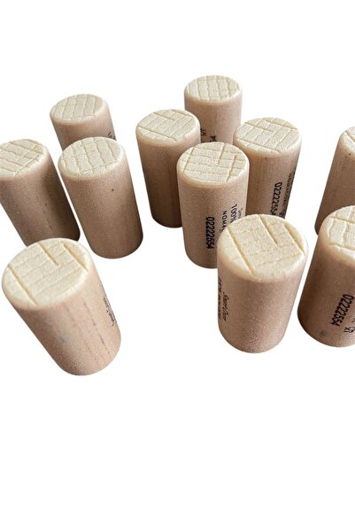 Pause Art Home Şişe Mantarı 100 Adet Doğal Şarap Şişesi Tıpası şişe Mantar tıpa