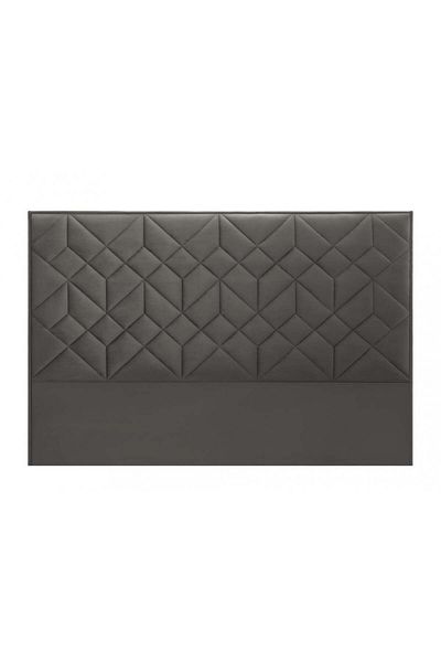 House One H004 | Velvet headboard - Dark Grey - 140x200 cm