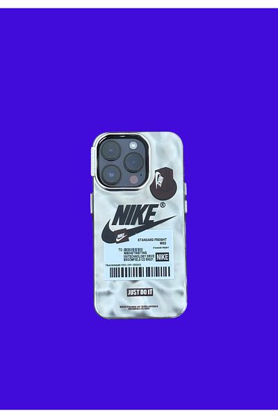 Nike Phone case compatible with Iphone 14, Nike, SILVER