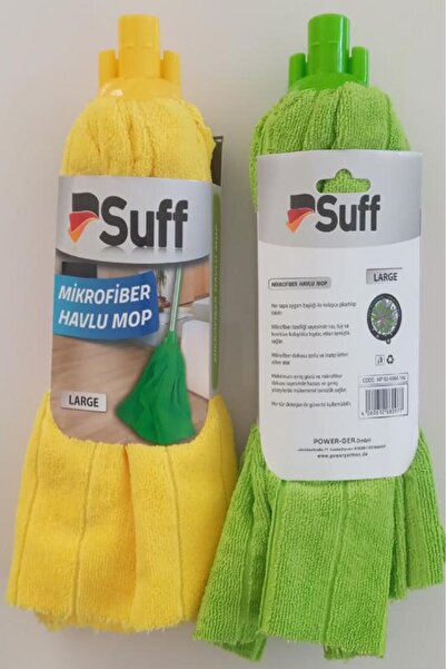Suff 2 Adet Mikrofiber Havlu Mop Large