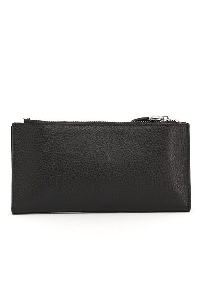 Deri Company Women's Leather Wallet Black 213505
