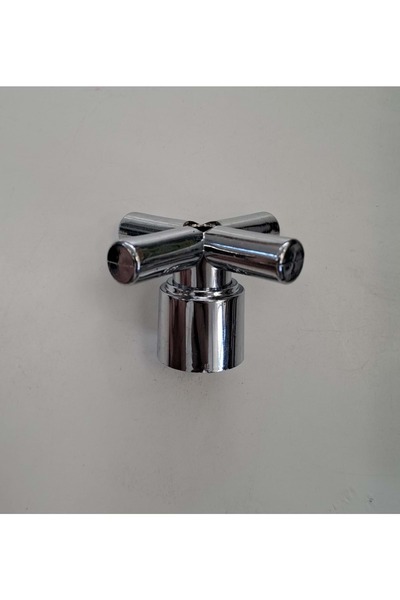 Leva House EKONOMİK SERİ - KARE YUVALI - KOÇ BAŞ TAHARAT VOLAN - PLASTİK KROM KAPLAMA